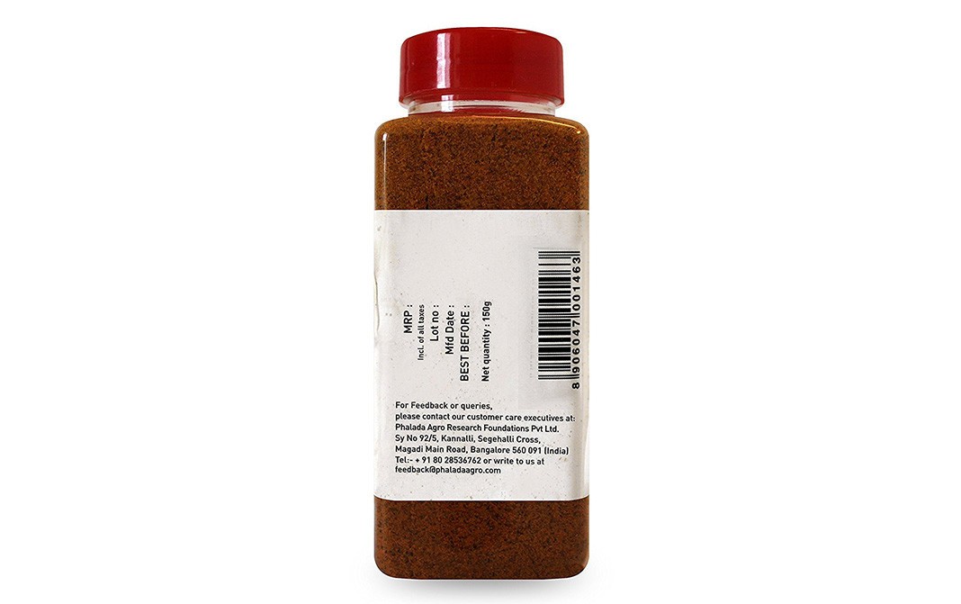 Pure & Sure Organic Chutney Powder With Horsegram   Plastic Jar  150 grams